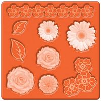 Matrita silicon, Flowers Mold, Mod Podge