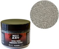 UTEE Ultra Thick Embossing Enamel, Platinum, 60g, Melt Art, Ranger Ink