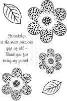 Stampile acrilice Dotty Daisy, Sweet Dixie