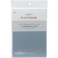 Placa pentru embosare 3D cu presa Platinum, Spellbinders