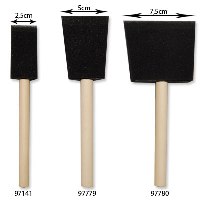 Pensula burete Sponge Brush 2.5 cm