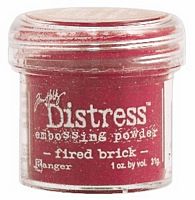 Pudra embosare Distress, Fired Brick, 31g, Ranger Ink