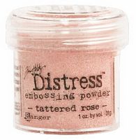 Pudra embosare Distress, Tattered Rose, 31g, Ranger Ink