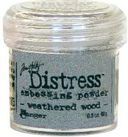 Pudra embosare Distress, Weathered Wood, 31g, Ranger Ink