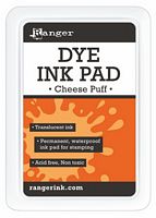 Tusiera Dye Ink Pad, 12 culori, Ranger Ink - Cheese Puff