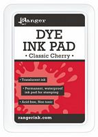 Tusiera Dye Ink Pad, 12 culori, Ranger Ink - Classic Cherry