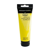 Culori acrilice Essential Acrylic, 120ml, Royal Langnickel - Lemon Yellow