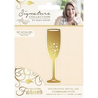 Matrita Sara Signature Together Forever, Champagne Flute, Crafters Companion