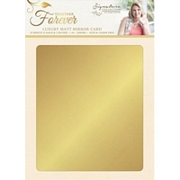 Coli metalizate Sara Signature A4 Luxury Matt Mirror Card, Crafters Companion