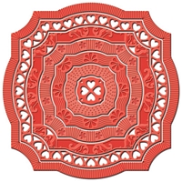 Matrite Nestabilities Imperial Gold Labels Thirty-Four, Spellbinders