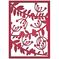 Matrita Card Creator Mistletoe Card Front, Spellbinders