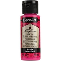 Vopsea pentru accesorii moda Stylin, 59ml, Decoart - Fuchsia