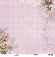 Hartie imprimata, Butterflies Alice, 12x12in, 190g, 10buc, Scrapberry