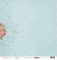 Hartie imprimata, Butterflies Charm, 12x12in, 190g, 10buc, Scrapberry