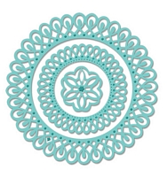 Matrite D-Dotted Doily, 3buc, Sweet Dixie