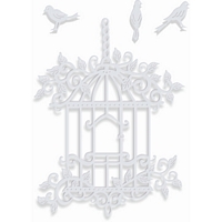 Matrite Decorative Bird Cage, Sweet Dixie