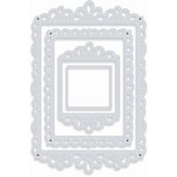 Matrite Looped Swirl Frame, Sweet Dixie