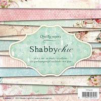 Set cartoane imprimate Shabby Chic, 6x6in, 36 coli, Studio Light