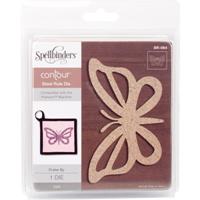 Matrita Contour Steel Rule, Flutter By, Spellbinders