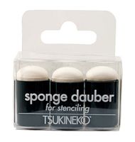 Burete stencil Sponge Daubers, 3buc, Tsukineko