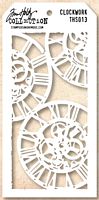 Sablon Tim Holtz Clockwork Layered Stencil, Stampers Anonymous