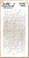 Sablon Tim Holtz Dot Fade Layered Stencil, Stampers Anonymous