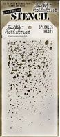 Sablon Tim Holtz Speckles Stencils, Stampers Anonymous