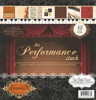 Set cartoane imprimate Performance, 12x12 inch, 220 gmp, 42 coli, DCWV