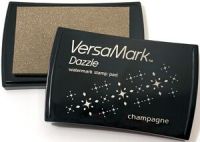 Stamp Pad Versamark Dazzle, Champagne, Tsukineko