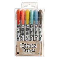 Distress Crayons Set 7, Ranger Ink