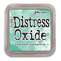 Tusiere Distress Oxide Ink Pad, Ranger Ink - Cracked Pistachio