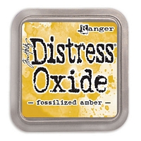 Tusiere Distress Oxide Ink Pad, Ranger Ink - Fossilized Amber