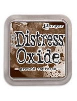 Tusiere Distress Oxide Ink Pad, Ranger Ink - Ground Espresso