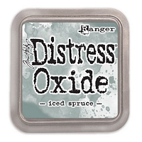 Tusiere Distress Oxide Ink Pad, Ranger Ink - Iced Spruce