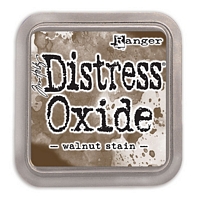 Tusiere Distress Oxide Ink Pad, Ranger Ink - Walnut Stain