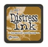 Tusiere Mini Distress Ink Pad, Ranger Ink - Brushed Corduroy