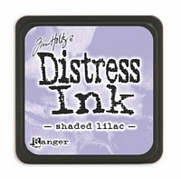 Tusiere Mini Distress Ink Pad, Ranger Ink - Shaded Lilac