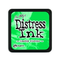 Tusiere Mini Distress Ink Pad, Ranger Ink - Lucky Clover