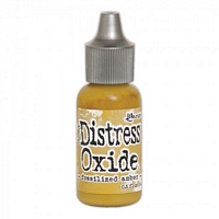 Tus Re-inker pentru tusiere Distress Oxide Ink, Ranger Ink - fossilized amber