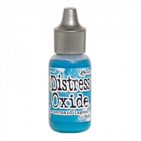 Tus Re-inker pentru tusiere Distress Oxide Ink, Ranger Ink - mermaid lagoon