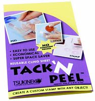 Folie montare stampile, Tack Peel Reusable, Tsukineko