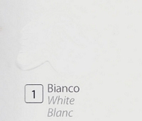 Culori tempera pe baza de ou Botticelli, DiVolo - BIANCO, 60 ml.