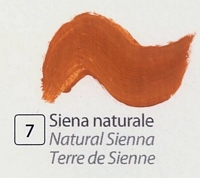 Culori tempera pe baza de ou Botticelli, DiVolo - SIENA NATURALE, 35 ml.