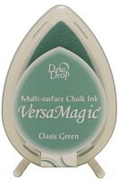 Tusiera VersaMagic Dew Drop, 32 culori, Tsukineko - Oasis Green