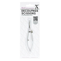 Foarfece Ultra Fine pentru Decoupage, varf curbat, Xcut