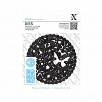 Matrita doily Floral Cluster Circle, Xcut