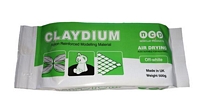 Lut modelaj cu uscare la aer Claydium 500g, Off-White, NPC