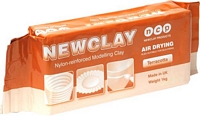 Lut modelaj cu uscare la aer Newclay 1kg, Terracotta, NPC