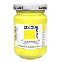 Culori acrilice opace Colours Renesans - 04 Bright yellow 125 ml