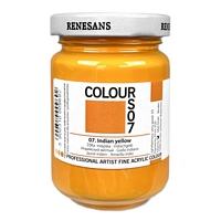 Culori acrilice opace Colours Renesans - 07 Indian yellow 125 ml